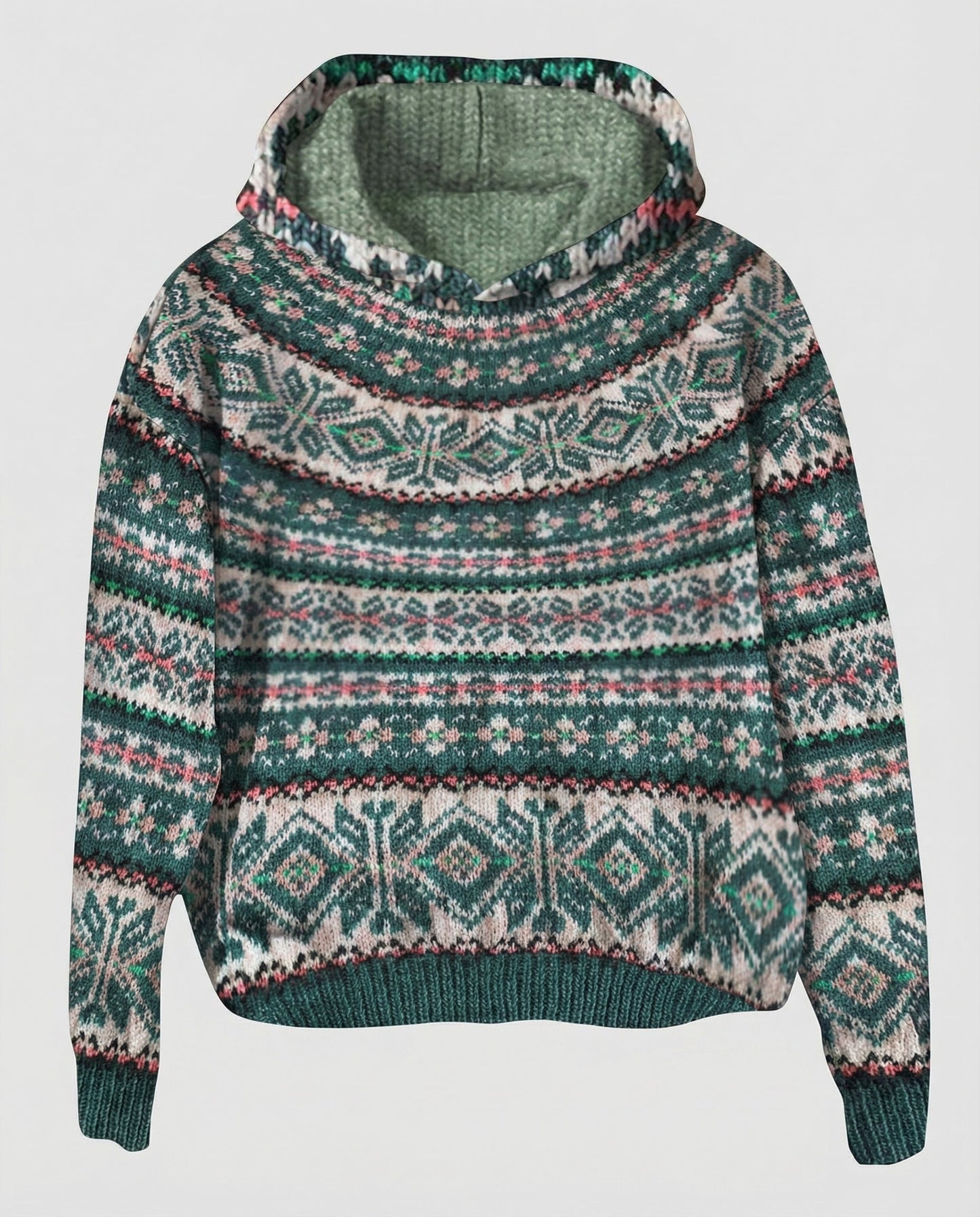 Veska | Norsk Stickad Tröja för Dam | Värmande Nordisk Design