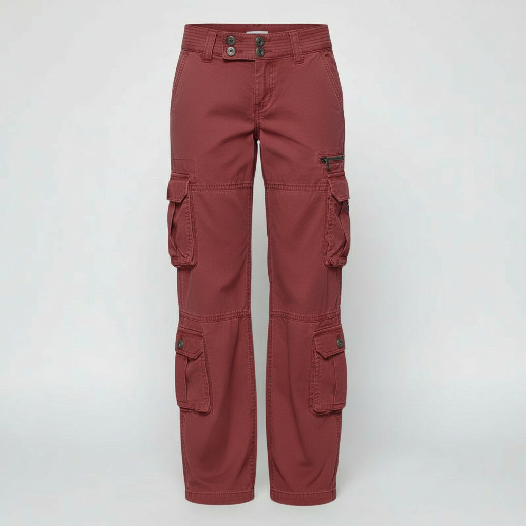 Veska | Cargobyxor för Dam | Funktionell Design och Bekväm Passform