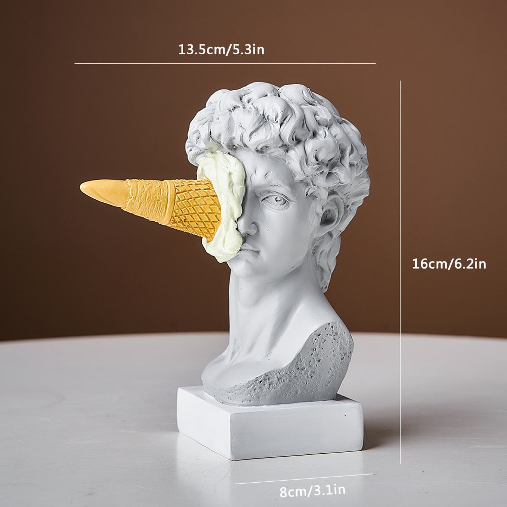 Abstrakt Evolution Konstnärlig Hem Dekor Skulptur | Veska Höjd 16 cm 6.2in 2