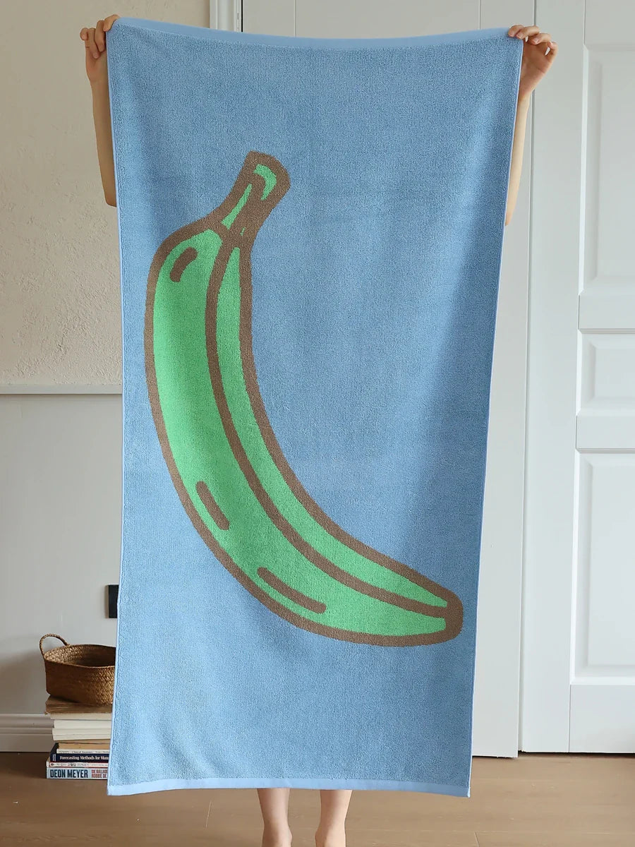 Banana Handduk | Veska Blå - Badhandduk