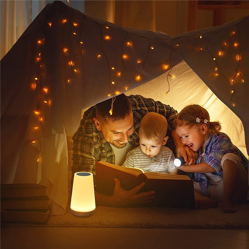 Beröringskontroll LED Sänglamp bordslampa | Veska