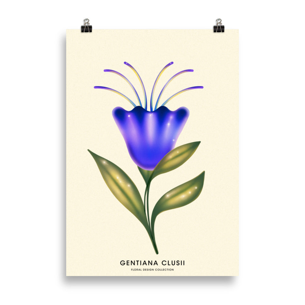 Blomma - Marin | Veska 70×100 cm