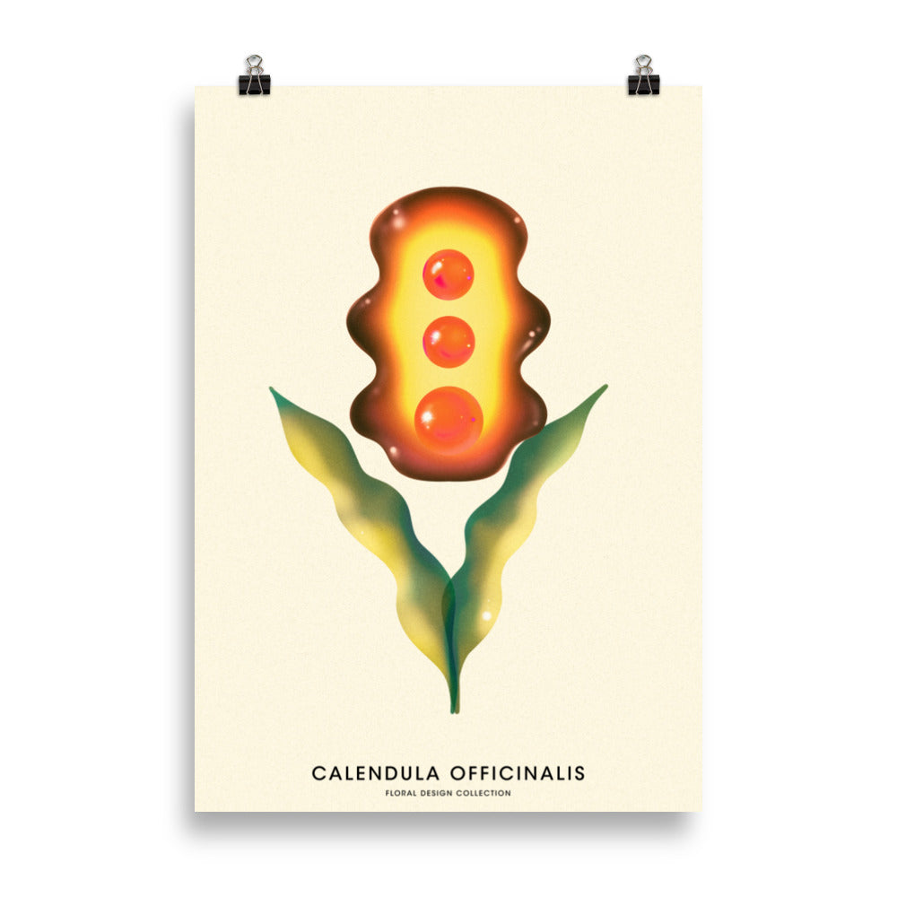 Blomma - Orange | Veska 70×100 cm