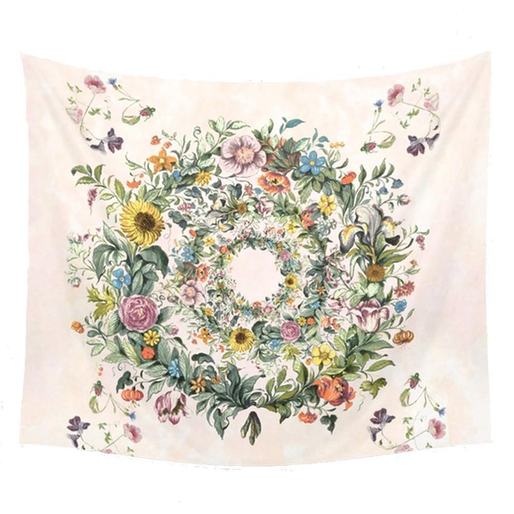 Blommor Krans Tapestry | Veska