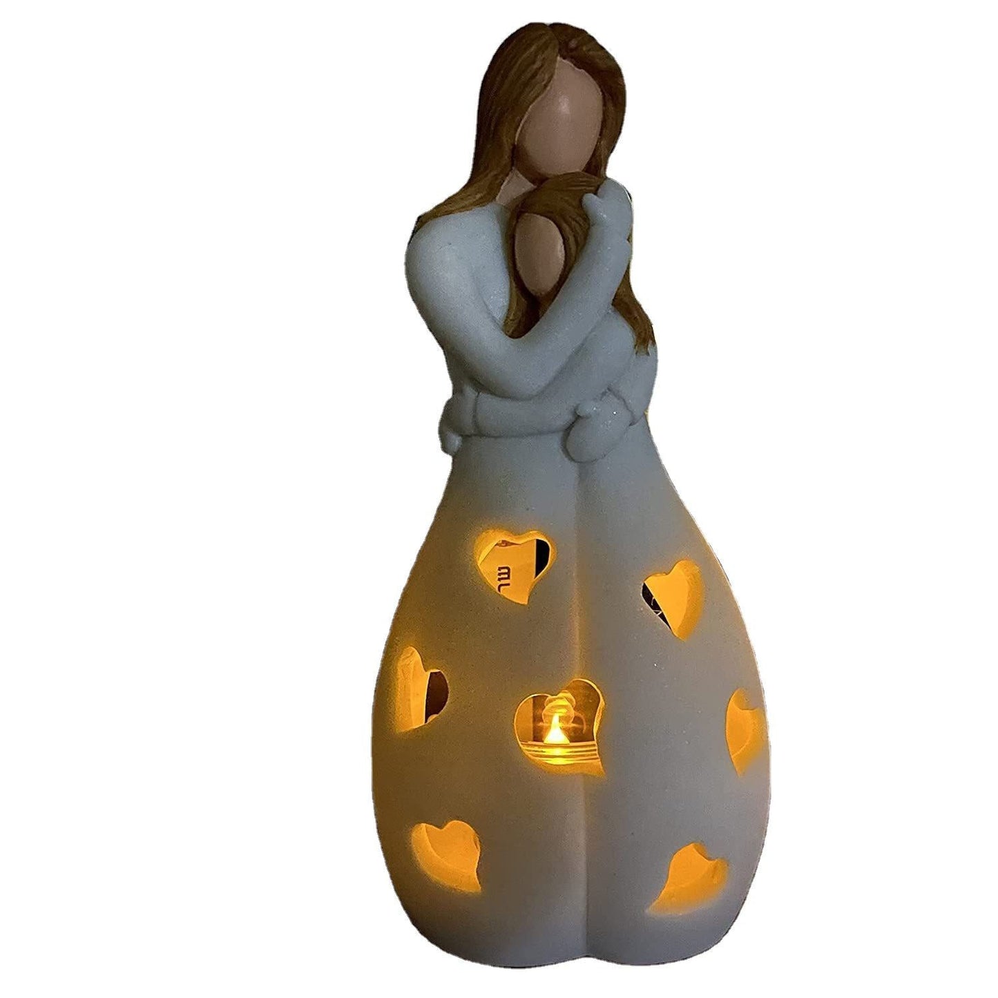 Bordslampa Romantisk Resin Varm Hjärta Ljus | Veska