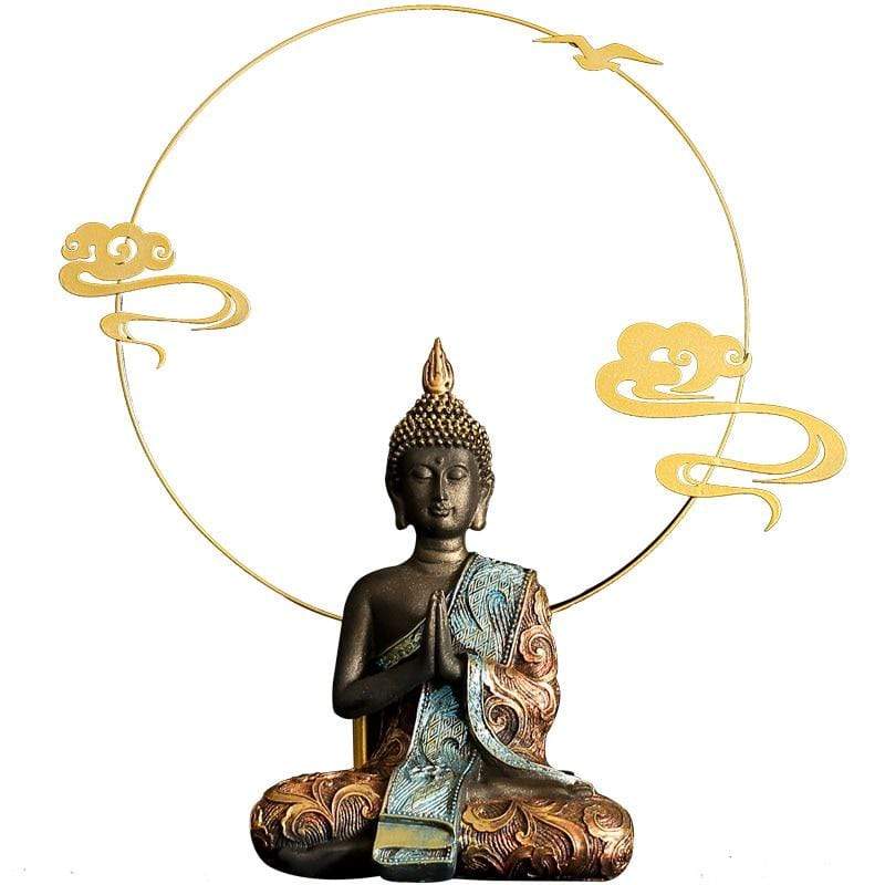 Buddha Staty Figurine | Veska 20 cm 7.87 "