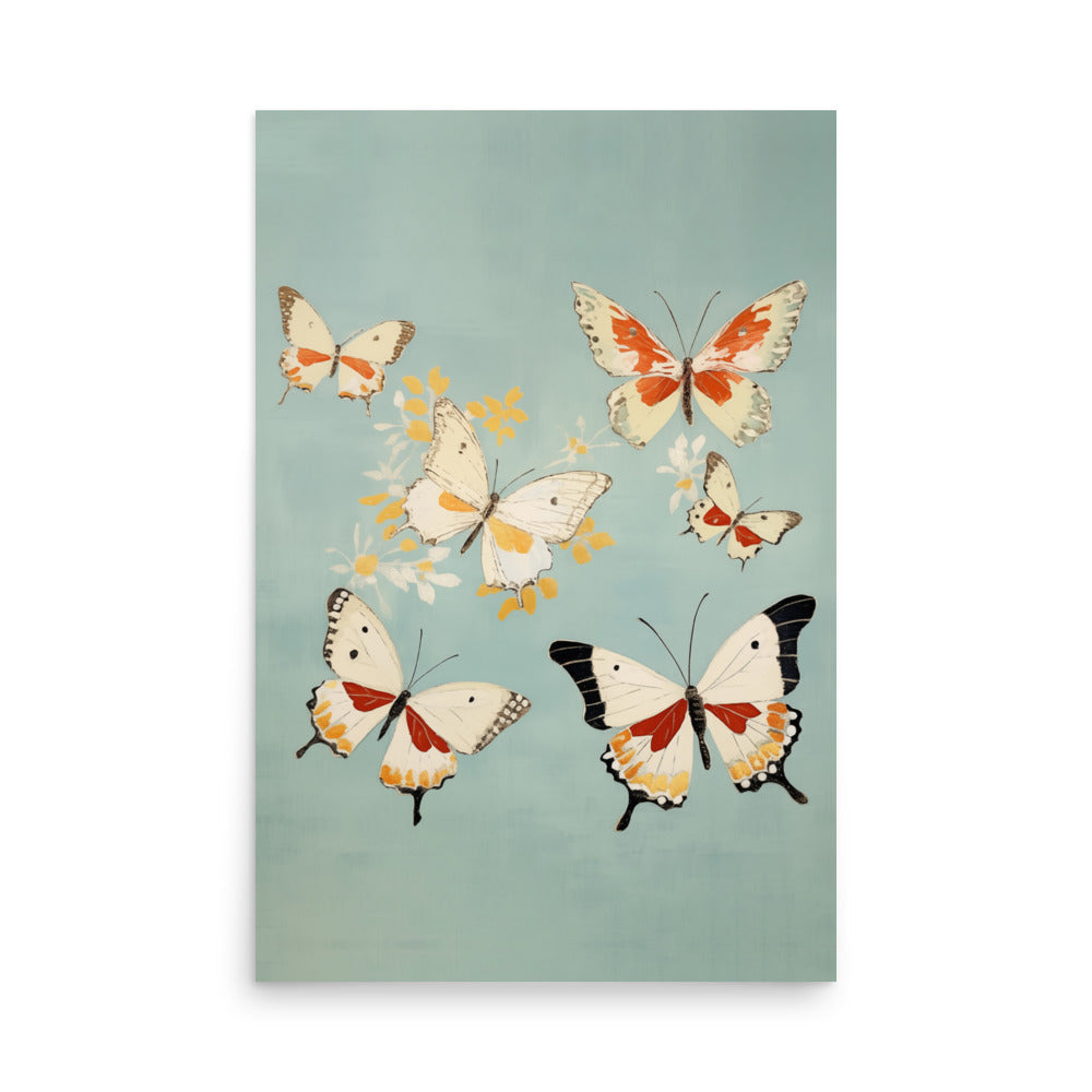 Butterflies | Veska 24″×36″