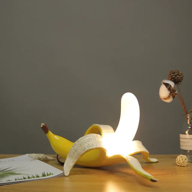 Dekorativ Bananlampa – Modern Bordslampa för Stilig Interiördesign | Veska Stil 6