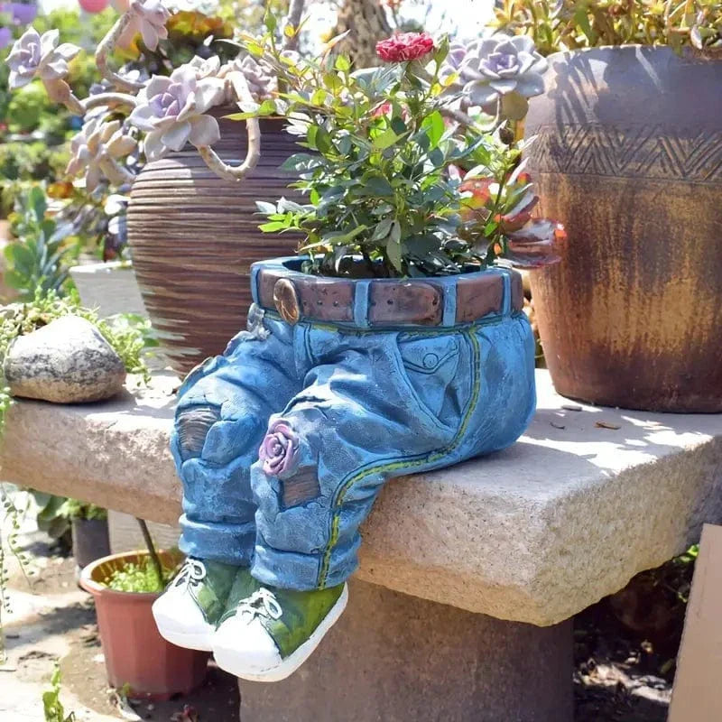 Denim Charm Resin Veskaomkruka | Veska Sitt