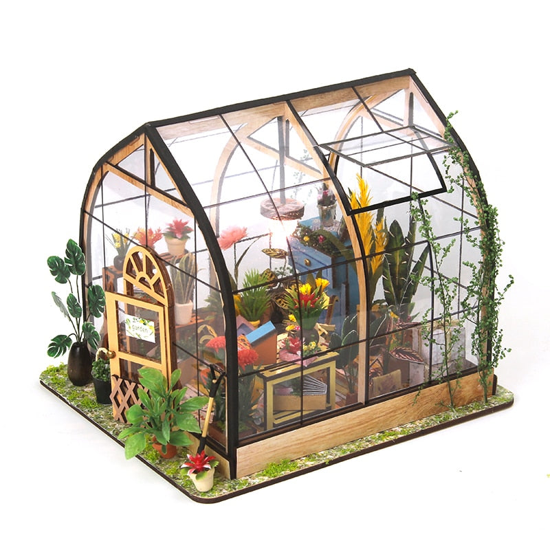 DIY Drömhem Miniatyr Trähus | Veska