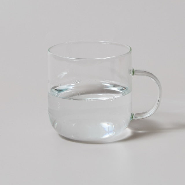 Färgglad Glas Mugg | Veska Klar 350ml