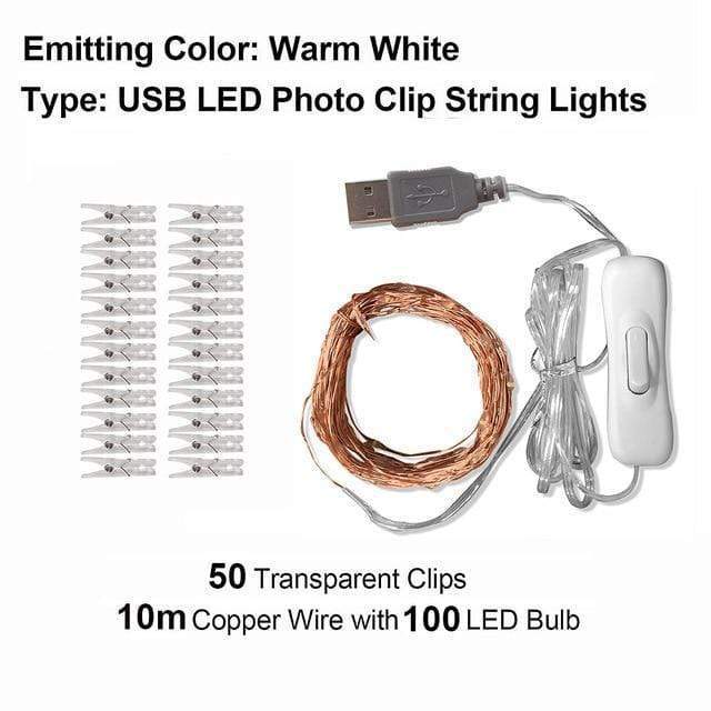 Foto Klipp Fe Fairy String Lights | Veska