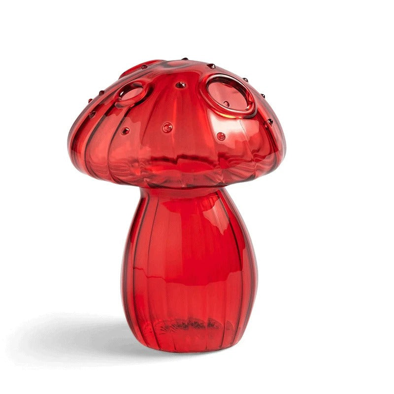 Glas Svamp - Handgjord Svampvas gjord av Glas | Veska Rot