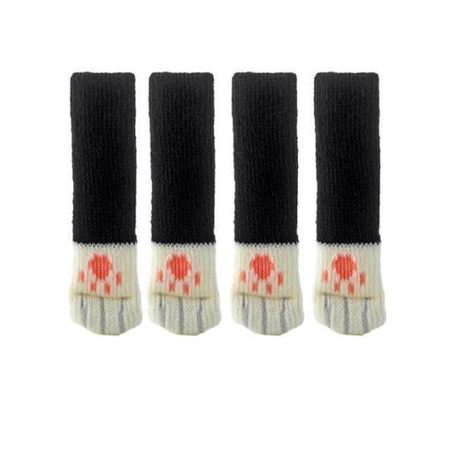 Härliga 4Pcs Kattfötter Stolsben Skyddare Golvskydd | Veska D 11 X 3 cm