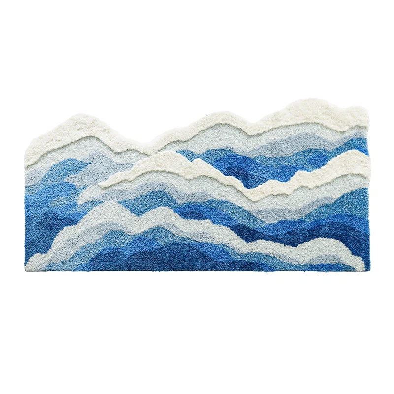 Havsvåg Matta | Veska blå 50x120cm