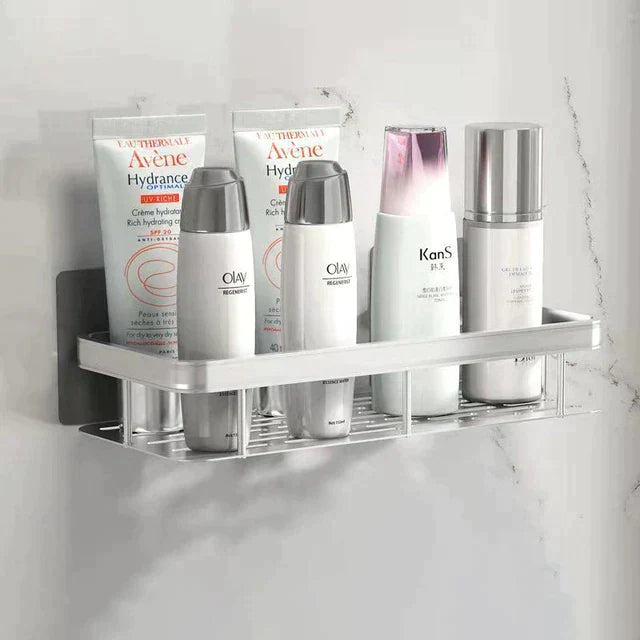 HomeTod™ Moderna Badrumhyllor | Veska Silver 1 BIT