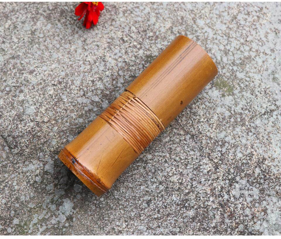 Japansk Handgjord Bambu Blomvas | Veska