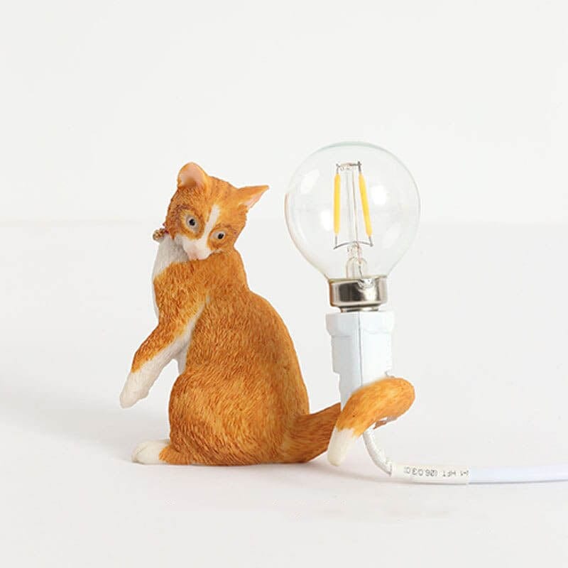 Kattstaty-bordlampa | Veska Orange C