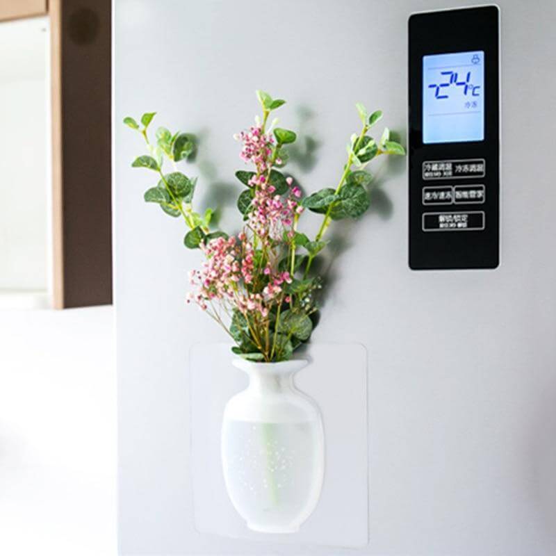 KlSticky silikon växtblomkruka | Veska Vit