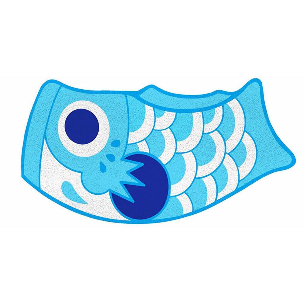 Koi Fish Dörrmatta | Veska Blå 37x70cm 14.6"x27.6