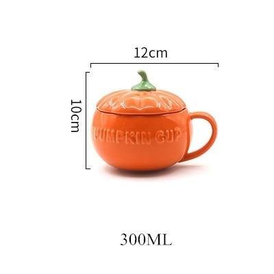 Kreativ Keramisk Pumpa Mugg Kopp | Veska Liten