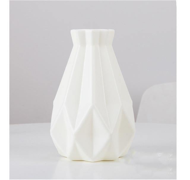 Kreativ Origami Blomsterskål | Veska Vit1