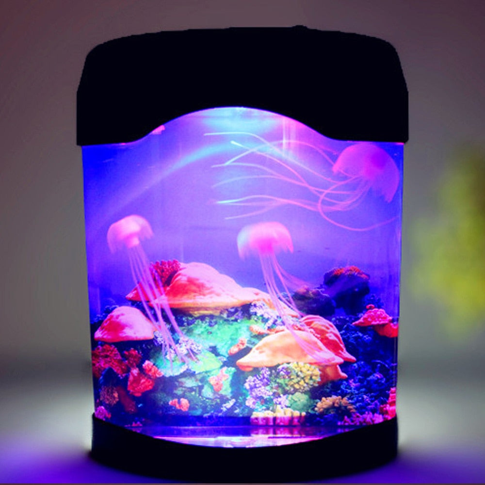 LED Kreativ Manetakvarium Nattljus | Veska