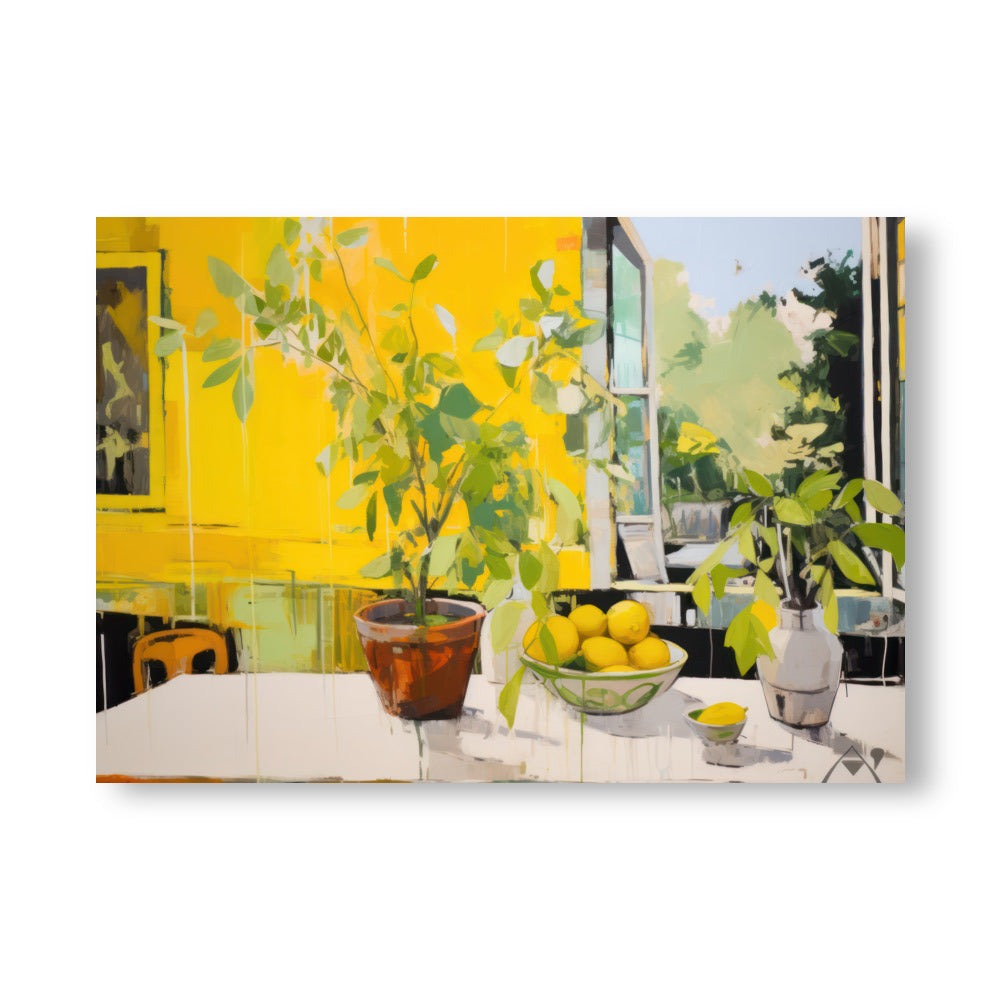 Lemon Garden | Veska 70×100 cm