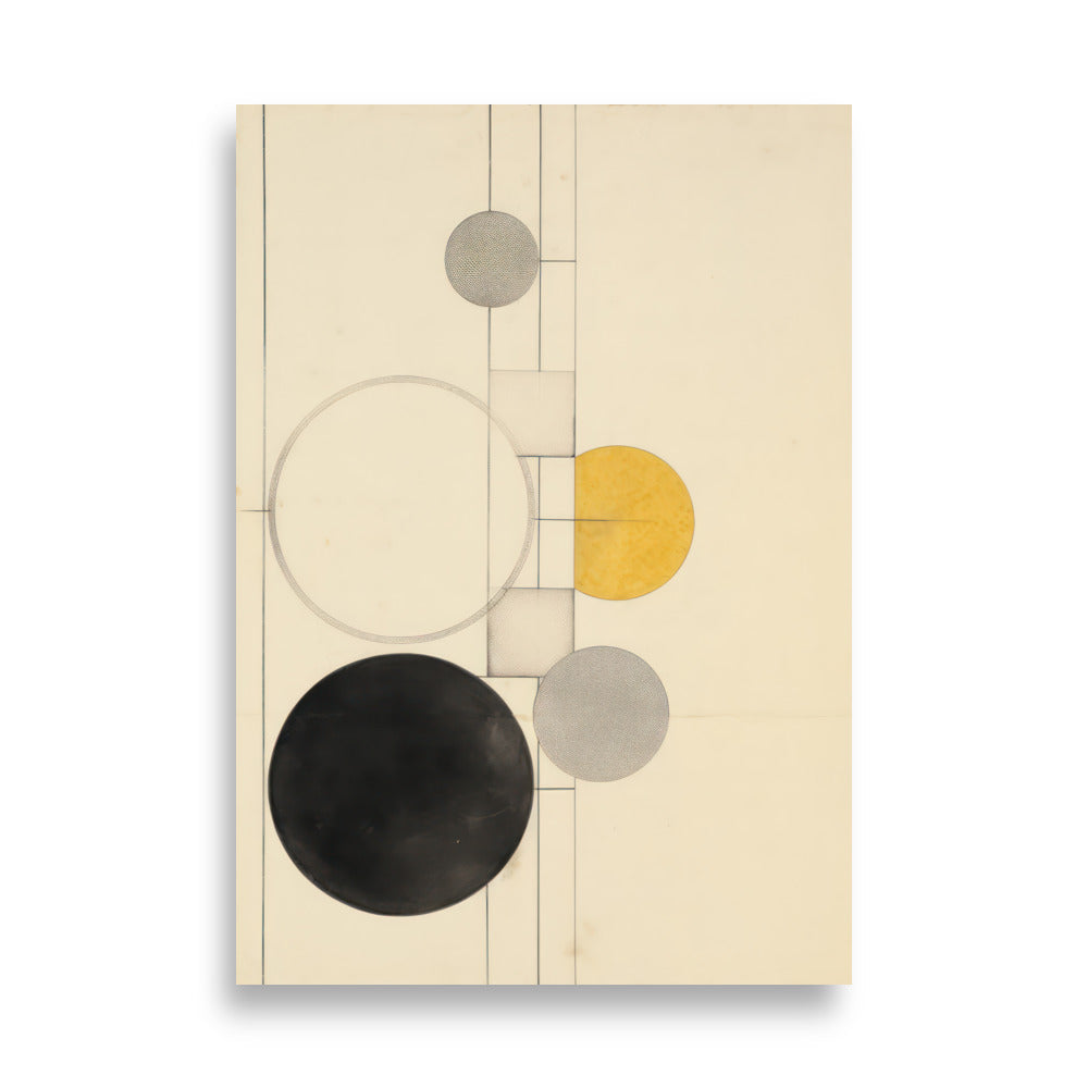 Lines & Dots Abstract | Veska 70×100 cm