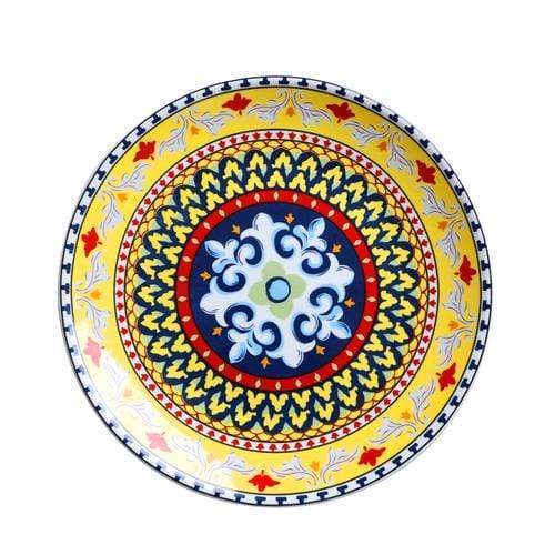 Mandala Keramiska Tallrikar | Veska L-28cm 11''