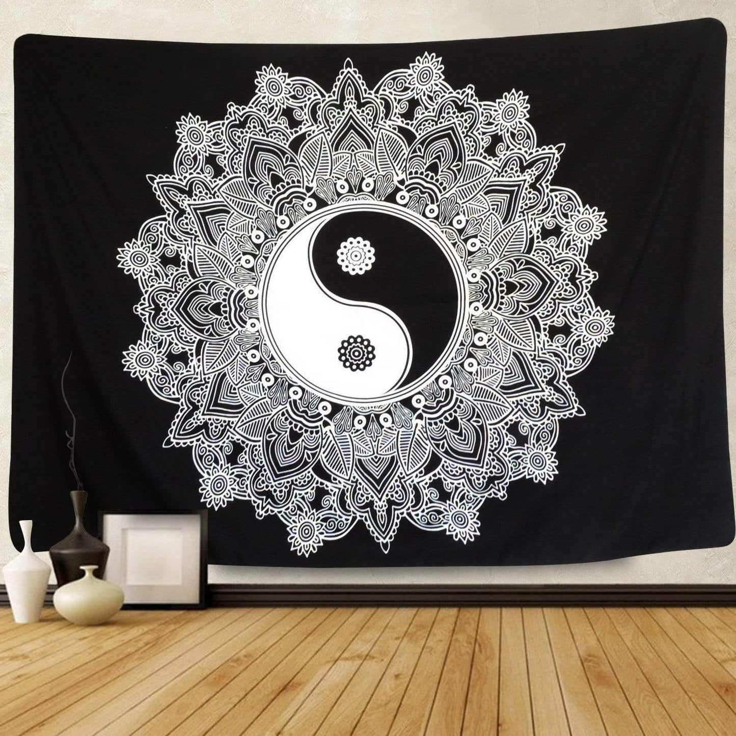 Mandala Yin Yang Tapestry | Veska