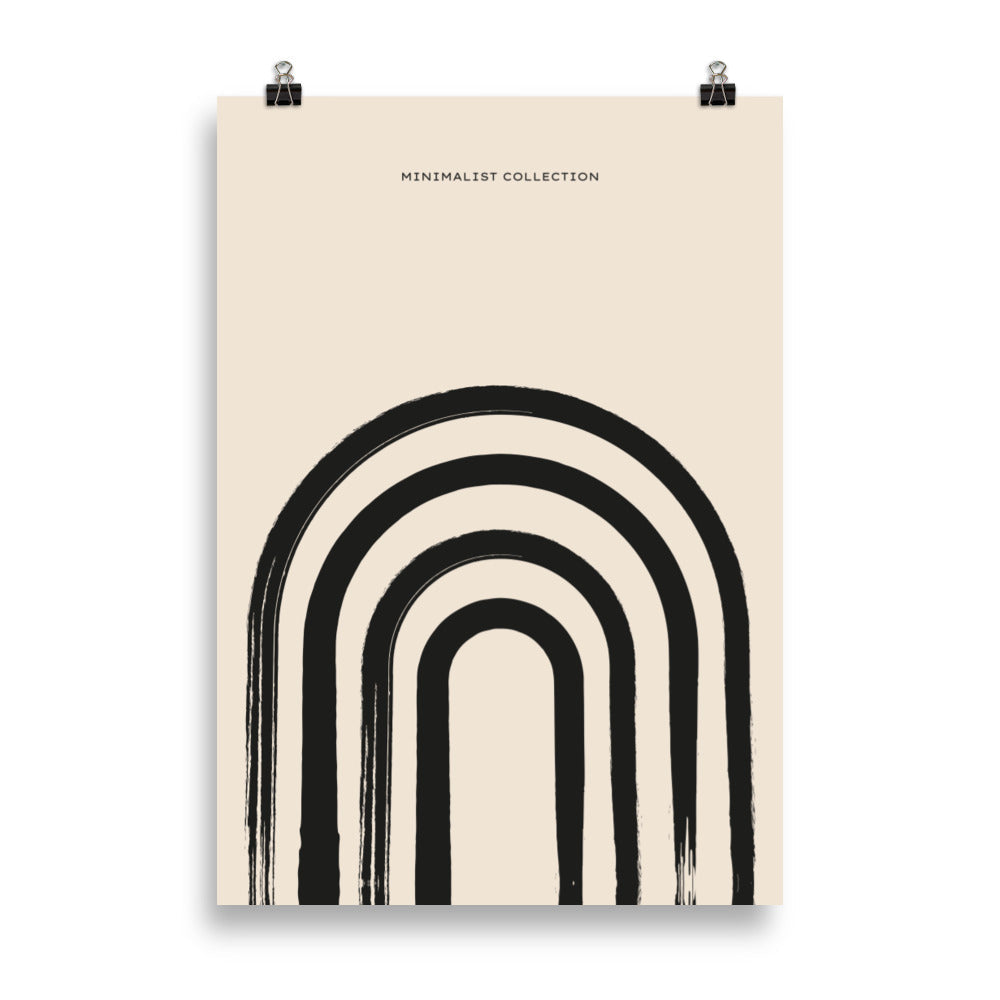 Minimalistisk Kollektion - Båge | Skål Lyft 70×100 cm