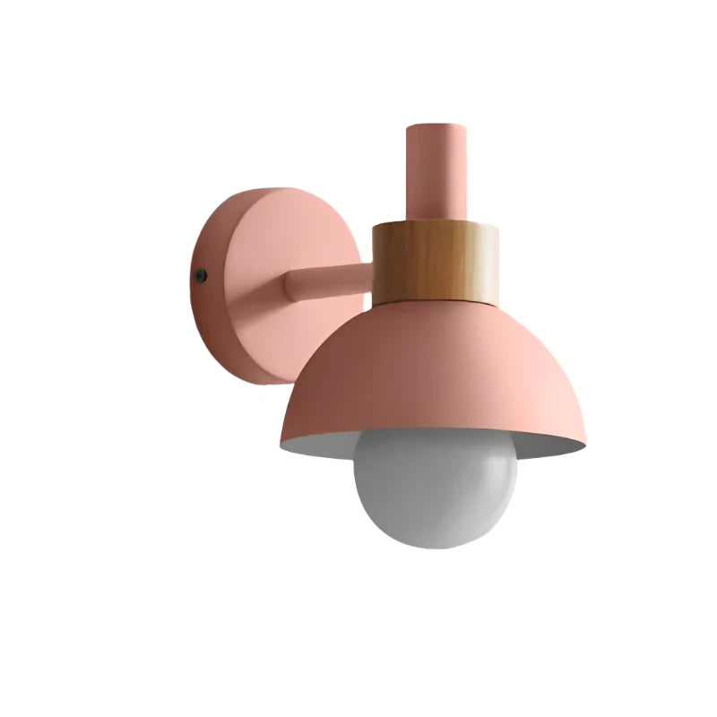 Modern minimalist LED bordslampa Veska Rosa