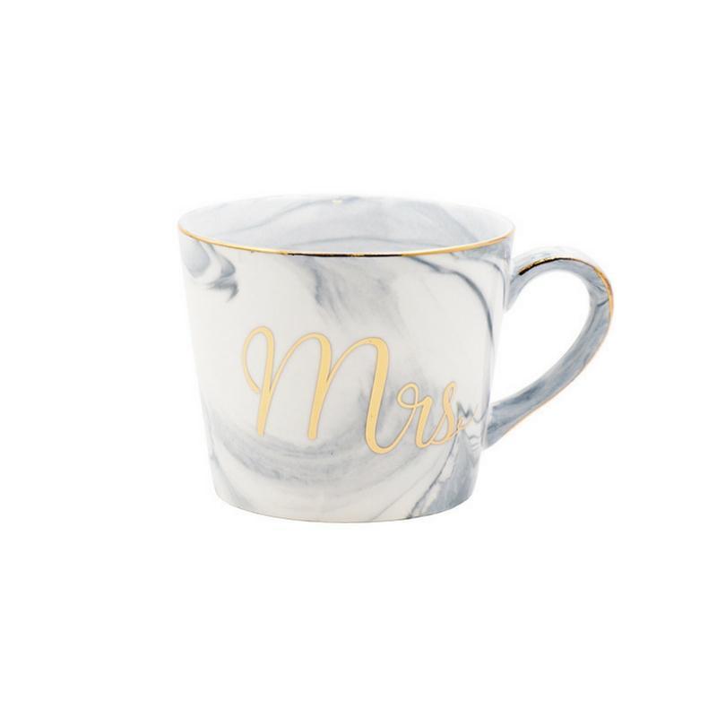 Mr och Mrs Marble Keramisk Mugg | Veska Mrs Gray
