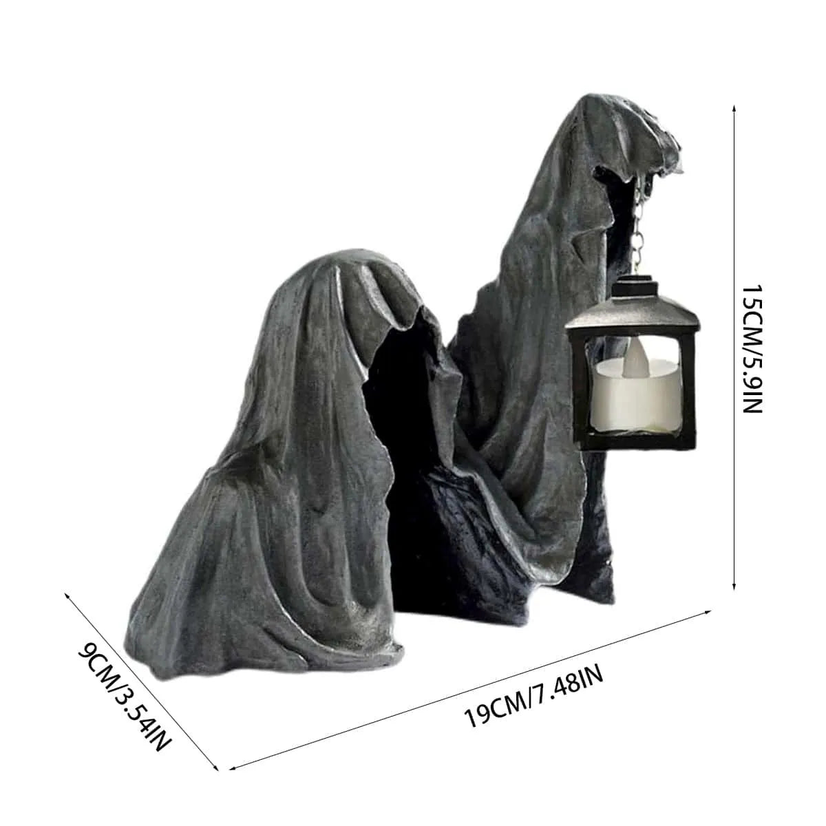 Mystic Silhouettes Ground Halloween Dekor Lamp | Veska