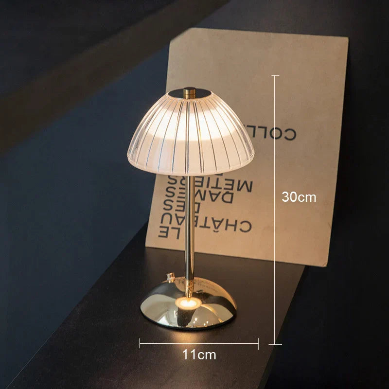 Nordic LED bordslampa – Dimbar, Modern design för vardagsrum & sovrum | Veska