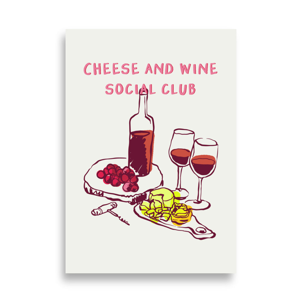 Ost och Vin Social Klubb | Veska 70×100 cm