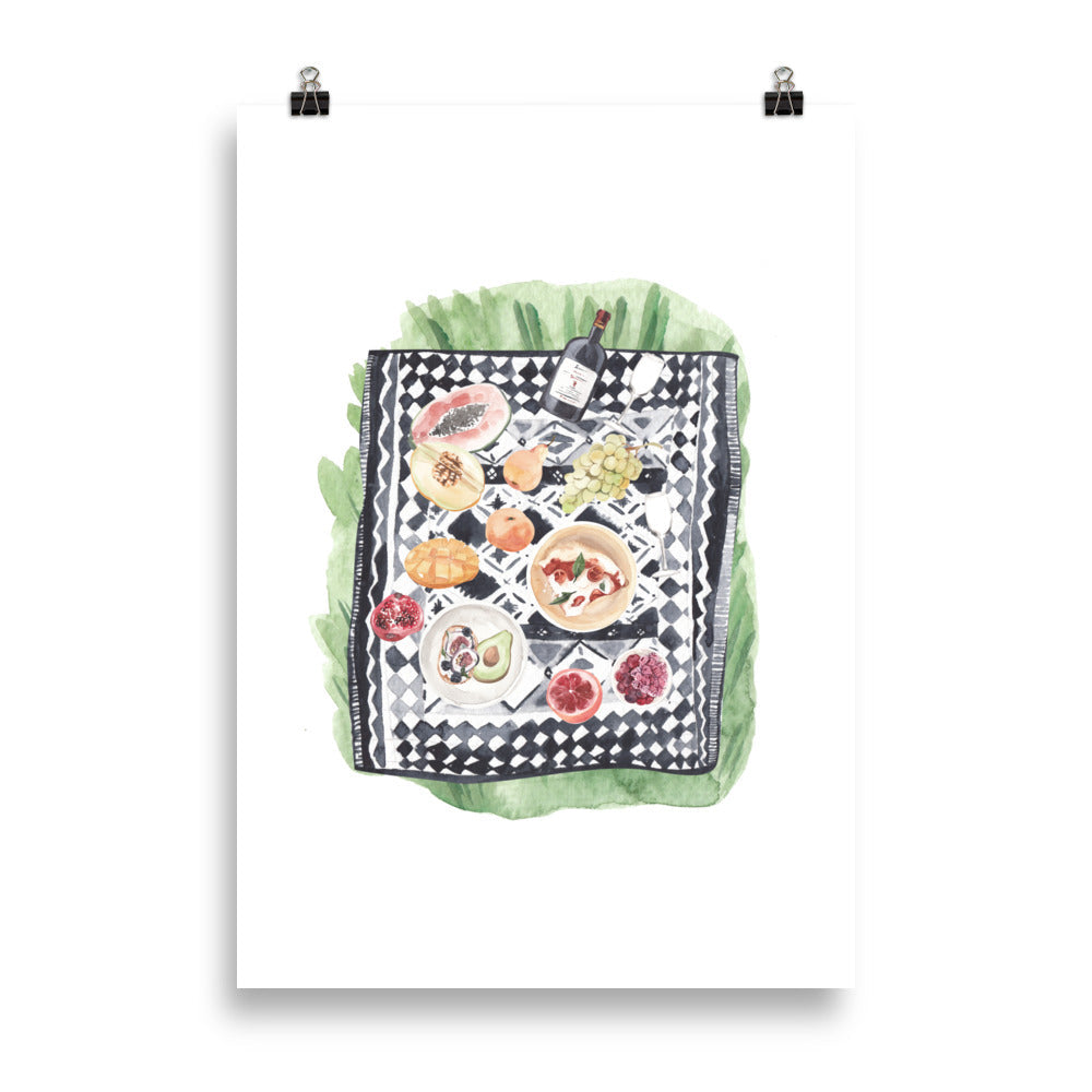 Picknick med Pizza | Veska 70×100 cm