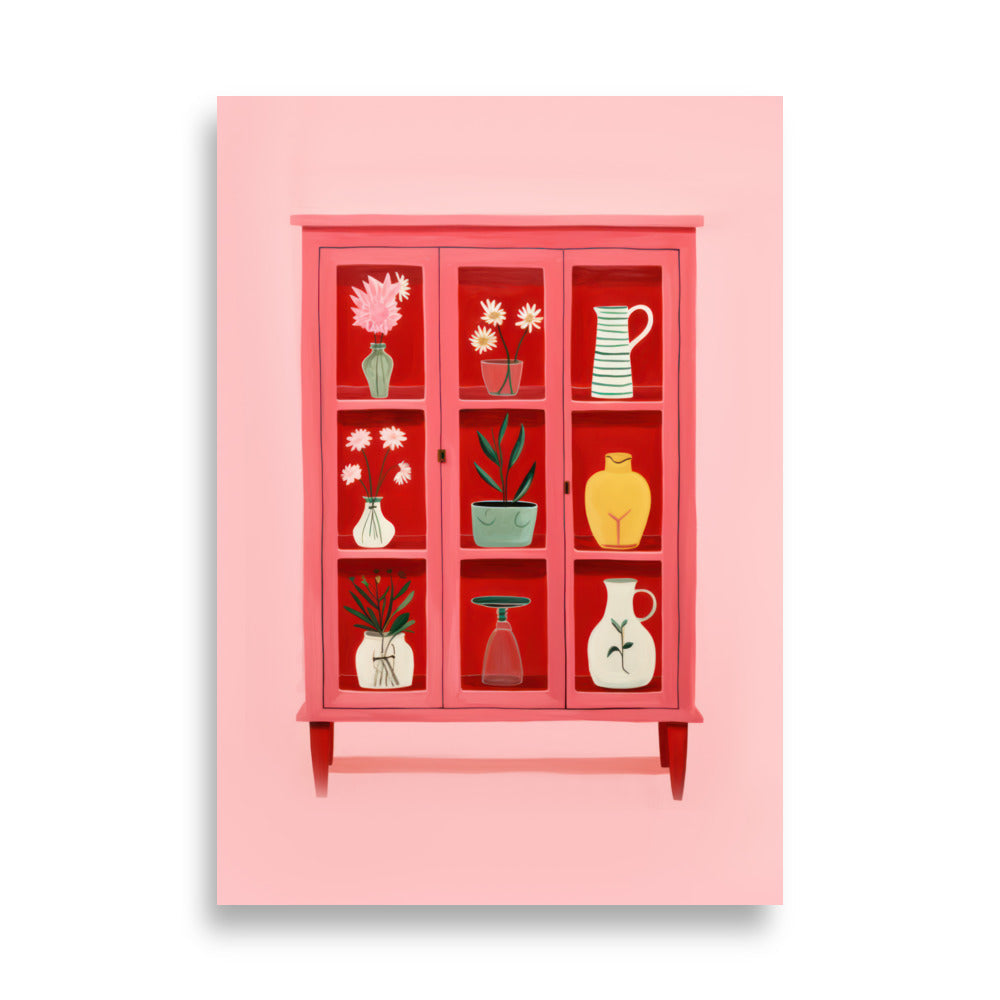 Pink Cabinet | Veska 70×100 cm