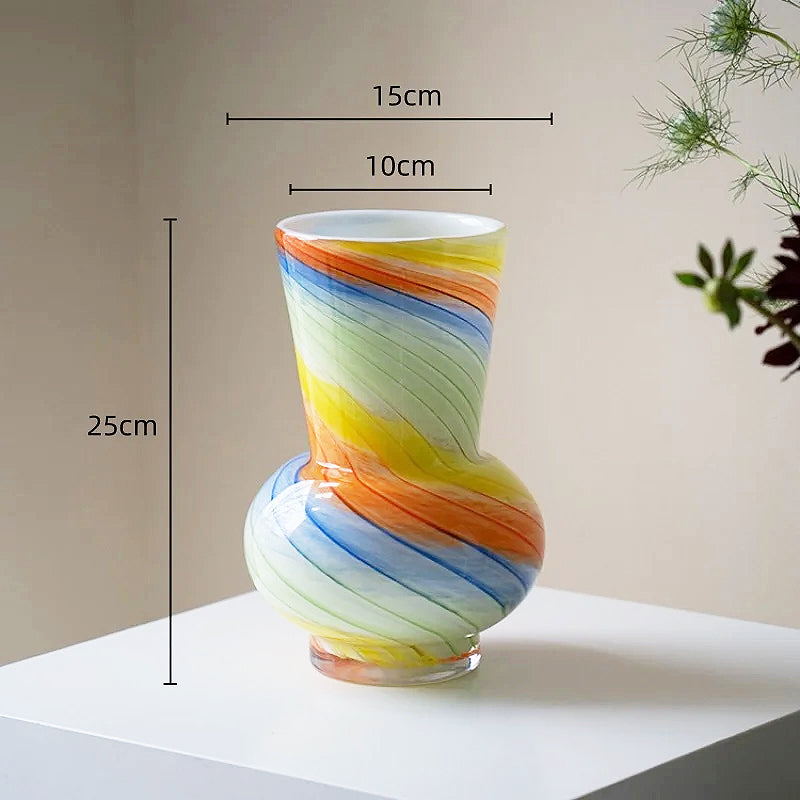Rainbow Chubby Vase | Veska