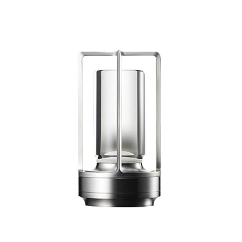 Retro Metall Bordslampa | Veska Silver