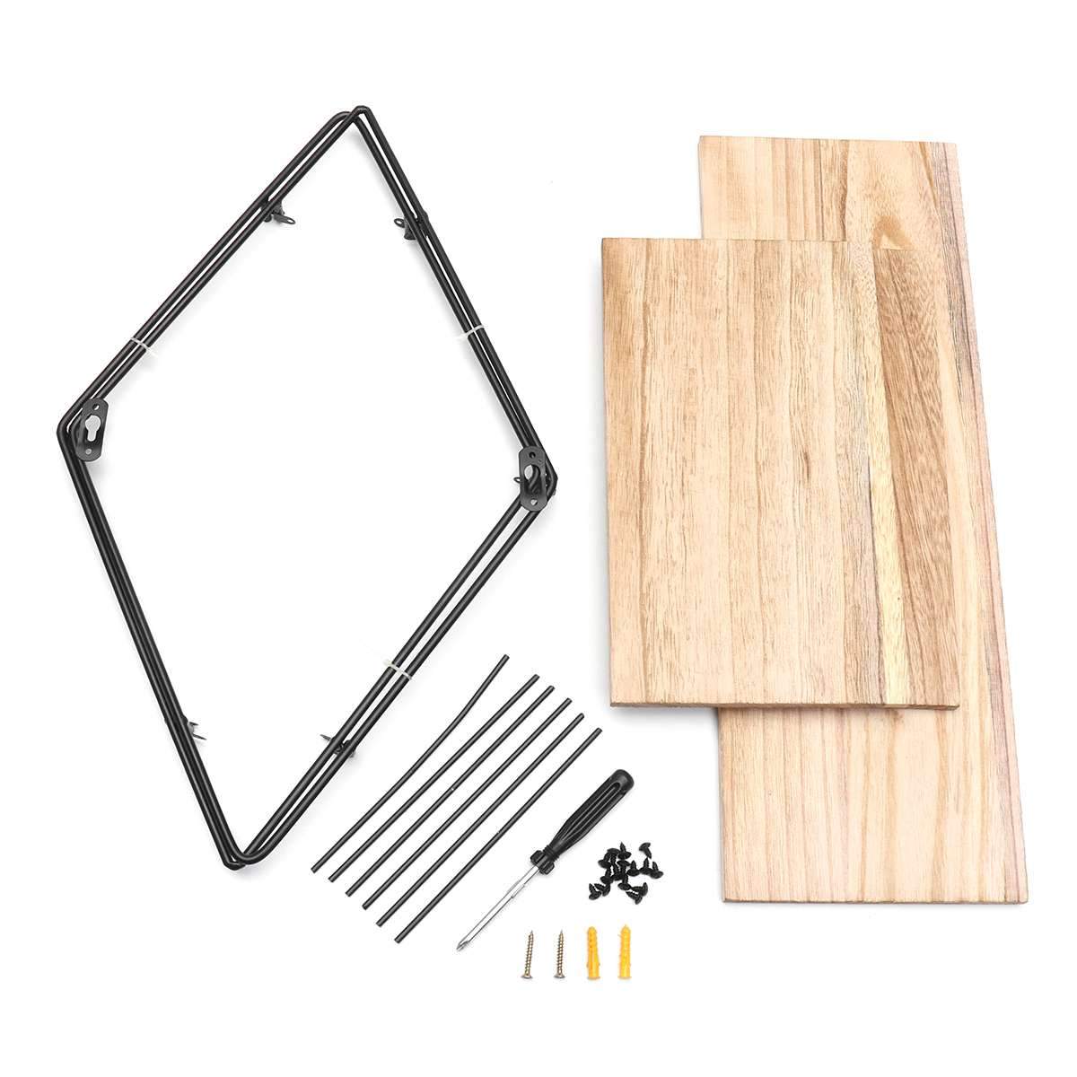 Rhomboid Träväggshylla | Veska