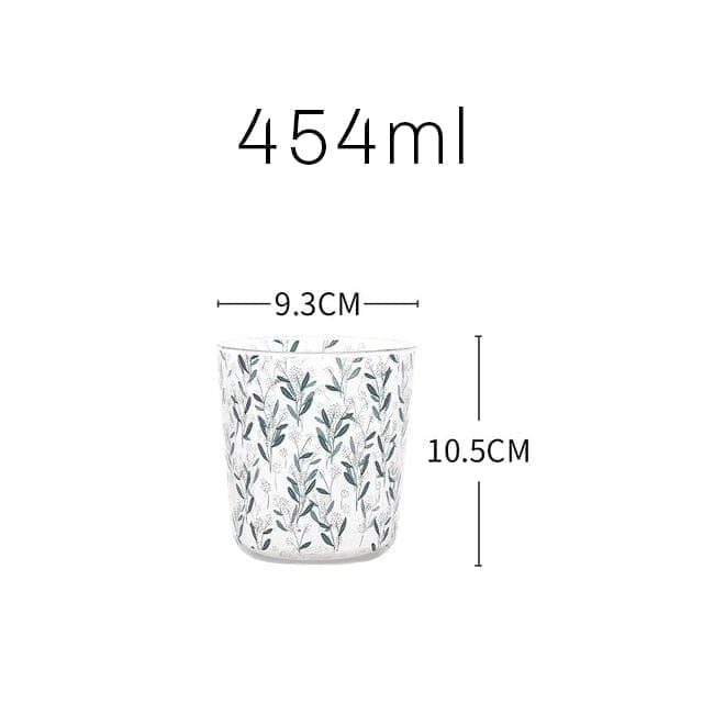 Söta skogdesign glasnummer | Veska B 9.3x10.5cm 3.7"x4.1"