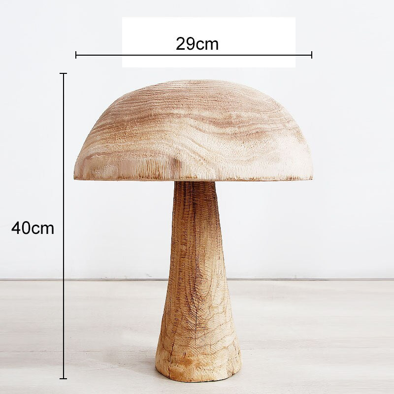 Svamp Solid Wood Skulptur Heminredning | Veska C01
