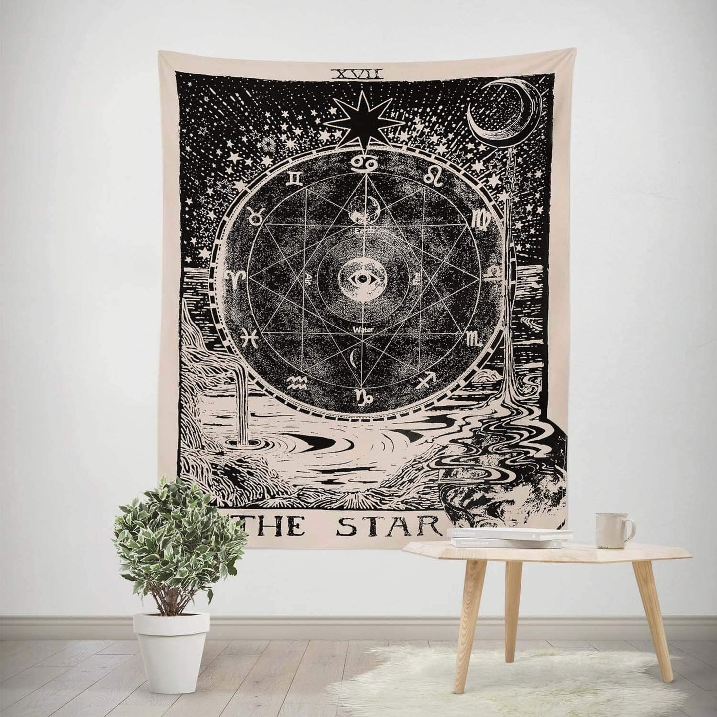 The Star Tarot Card Tapestry | Veska