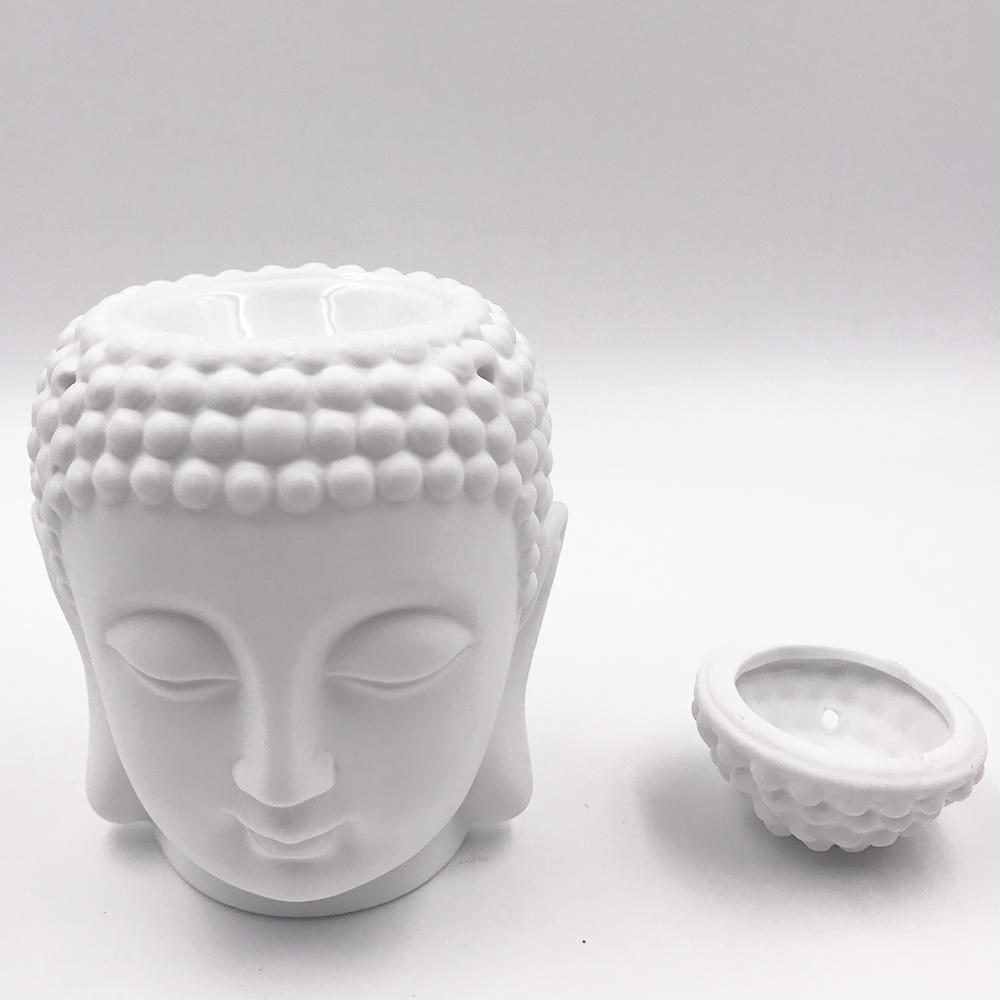 Tibet Buddha Rökelse Och Oljebrännare | Veska vit