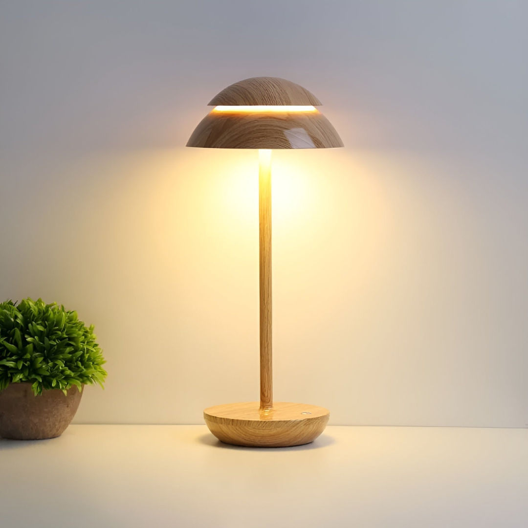 Trådlös LED-bordslampa | Veska Guld