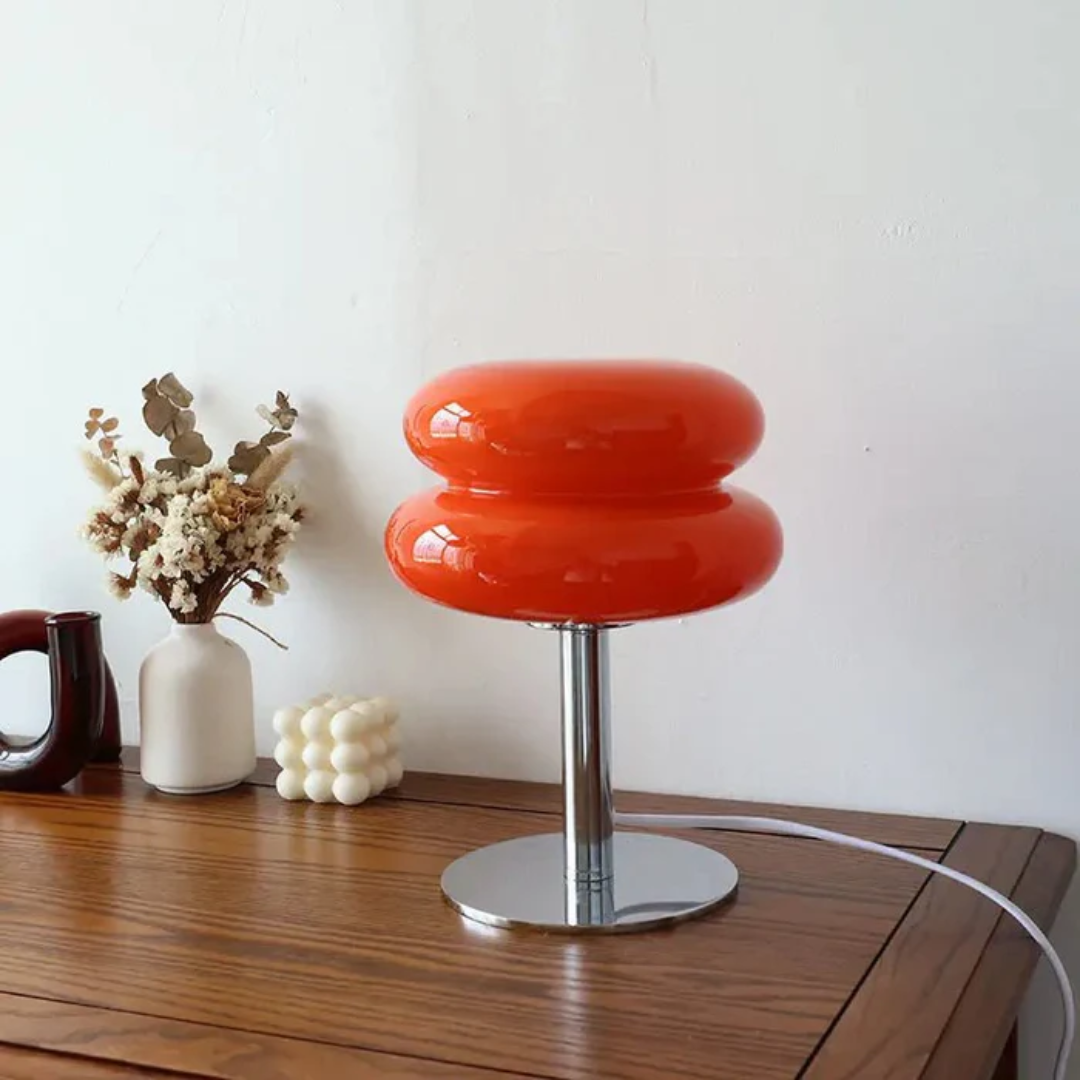 Veska | Bauhaus Bordslampa Röd