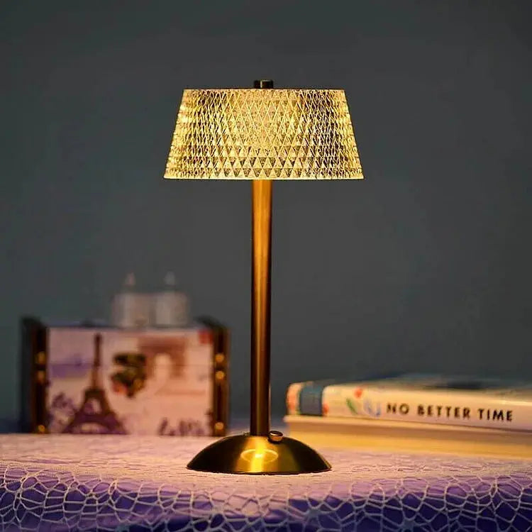 Veska | Clarion Luxe - Uppladdningsbar Trådlös Touch Bordslampa D