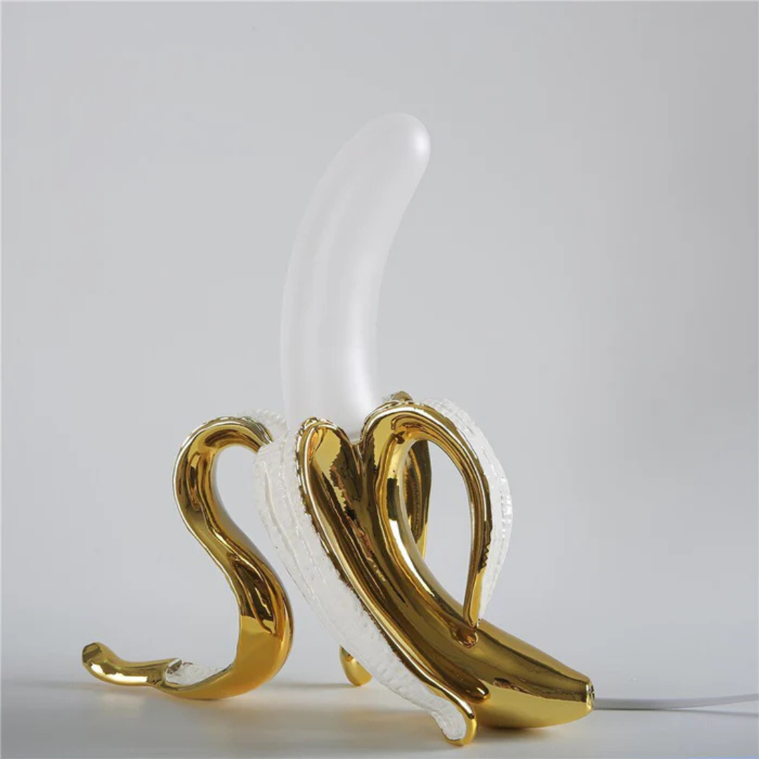 Veska | Golden Banana LED Bordslampa B